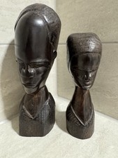 Vintage African Carved Figures