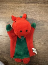 Vintage Simba HAND PUPPET RED