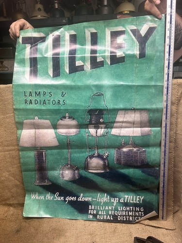 Tilley lamp poster - lamp,