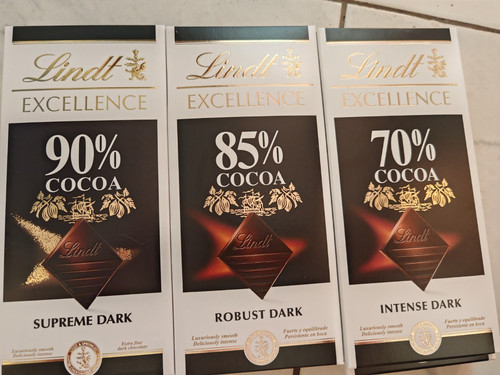 Bars lindt excellence dark - 12,