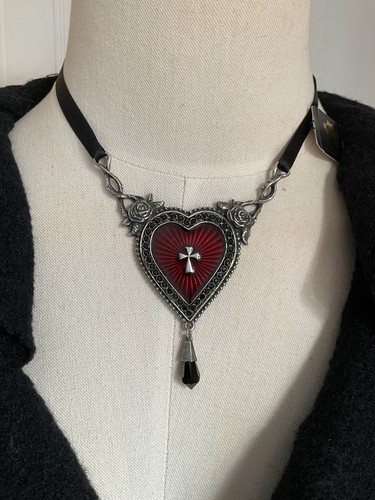 Alchemy red heart - red, swarovski