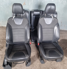 Ford Kuga Mk2 Titanium  Black Leather Interior Seats 2016