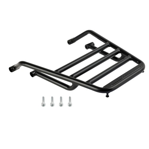 Tube rear rack black - tube, for