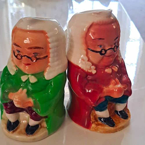 Vintage pair burlington ware - pair,