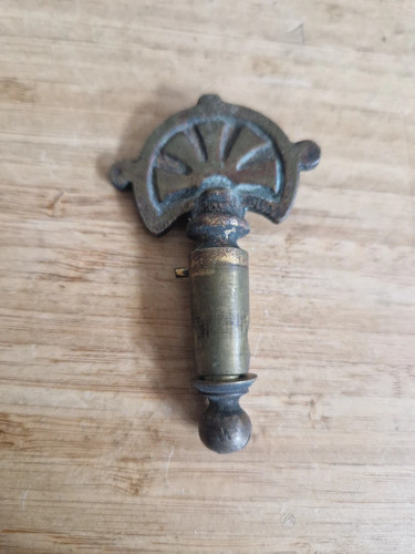 Antique brass samovar - brass,