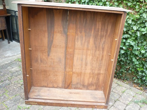 Vintage oak bookcase - vintage,
