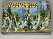 Warhammer Fantasy High Elf-Silver Helms Regiment (2002) X8 Plastic NOS OOP GW