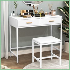 Dressing Table Set with Stool