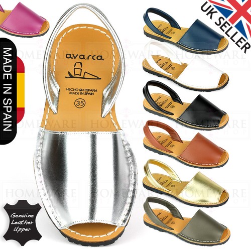 Ladies sandals leather spanish - ladies,