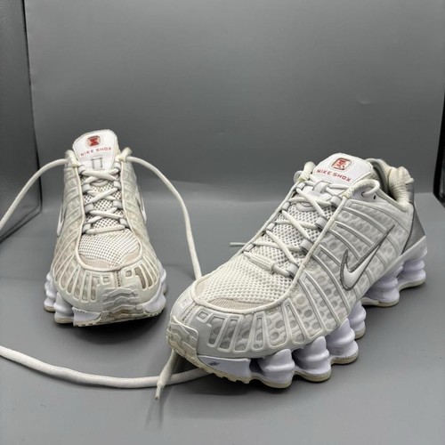 Nike shox white - tl, metallic