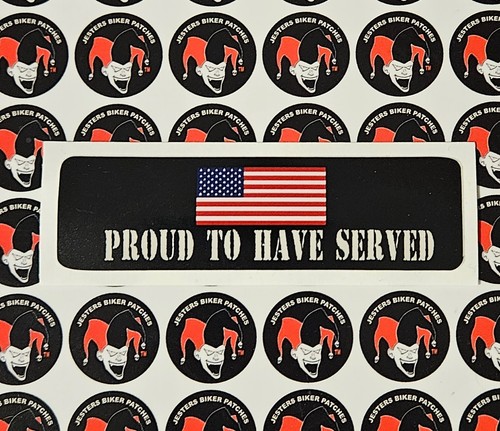 Proud have served - to,
