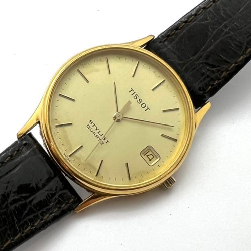 Tissot stylist mens quartz - tissot,