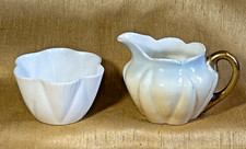 LOVELY SMALL VINTAGE FOLEY JUG & SHELLEY SUGAR BOWL