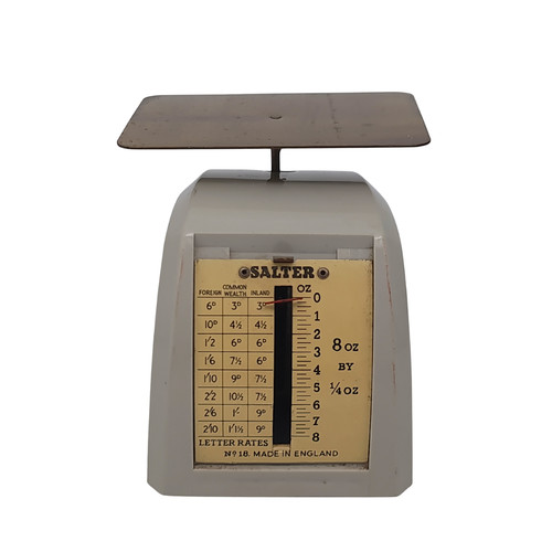 Vintage salter letter scales - salter,
