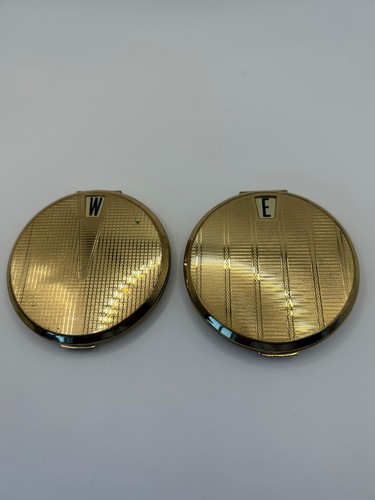 Pair stratton compacts - pair, of