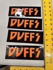 Duffs Shoes BMX Stickers Decals 1990's Mid School Racing Bike Bicycle Vintage