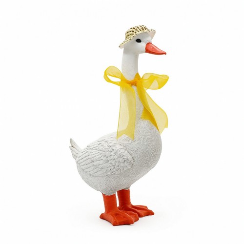 Goose ornament with hat - goose,