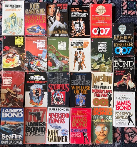 Lot james bond by ian - 23,
