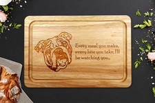 English | Bulldog | Chopping Board | Dog | Breed | Puppy | Gift