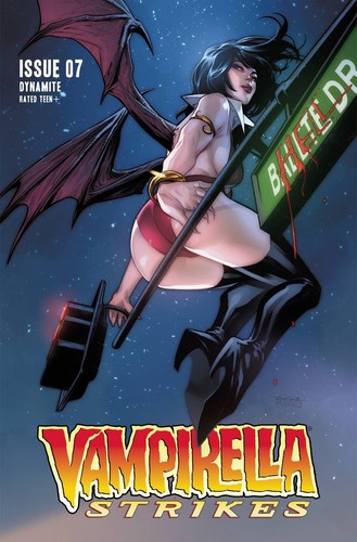 Vampirella strikes cvr b - strikes,