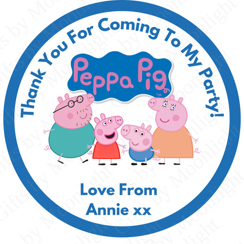 Personalised birthday stickers - personalised,