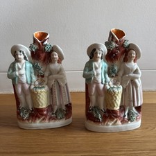 Two Antique Staffordshire