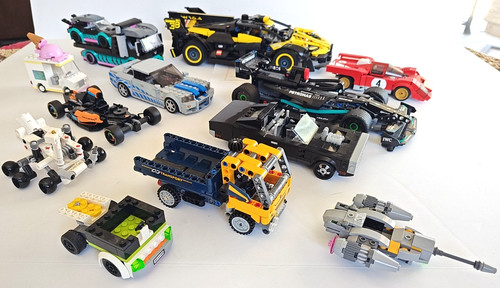 Lego huge bundle - cars, &