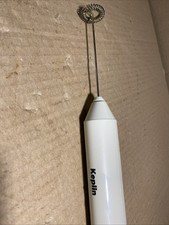 Keplin Handheld Milk Frother - Stainless Steel Electric Whisk  Portable Battery