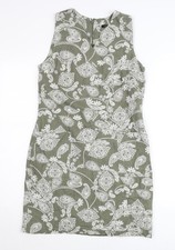 Peacocks Women Green Paisley