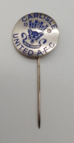 1003 football pin badge - football,