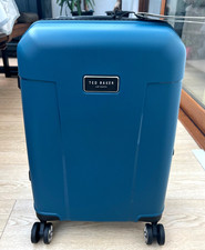 TED BAKER Flying Colours Trolley Suitcase CABIN Bag 4-Wheel USB Travel Work £199