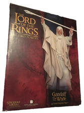 GANDALF WHITE SIDESHOW WETA POLYSTONE STATUE LORD OF THE RINGS LOTR 1997/3000