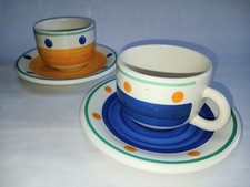 Vintage pair of Italian blue