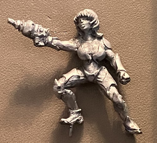 Black scorpion sci girl - black,