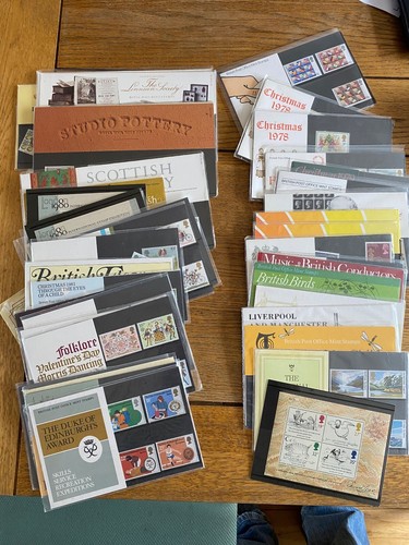 Stamp presentation packs - stamp,