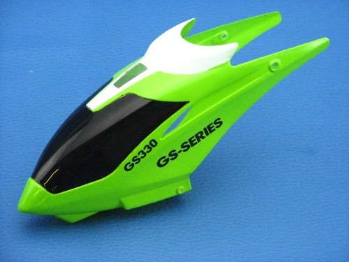 Green hood heli falcon - green, rc