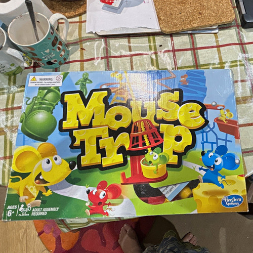 Hasbro mouse trap board game - trap,