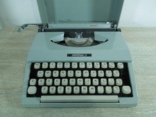 Vintage Imperial Signet Typewriter Portable 1970s With Hard Case ~ Made in Japan