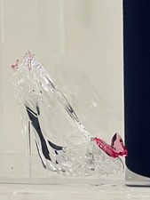 RARE SWAROVSKI CRYSTAL SHOE WITH BUTTERFLY 5493714 WITH SWAROVSKI BOX 