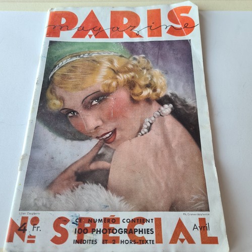 Paris magazine april - april, 1933