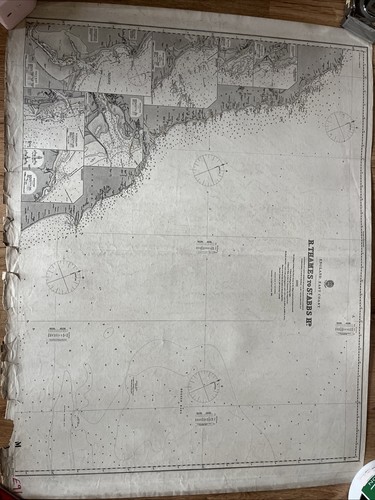 Nautical chart east coast - nautical,