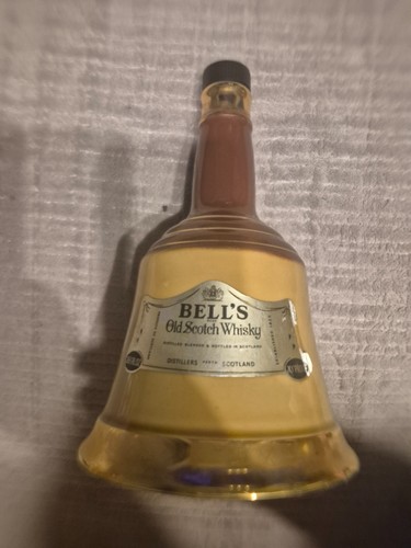Vintage empty bell whisky - vintage,