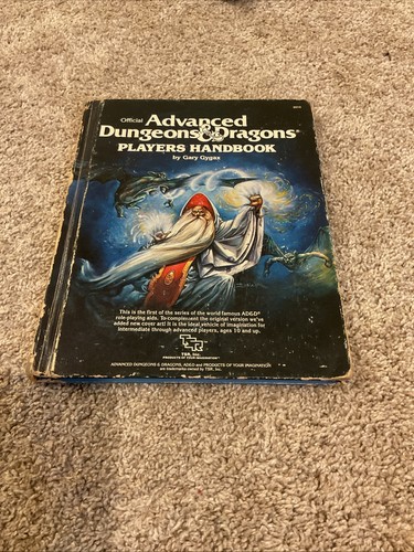 Advanced players handbook - d&d,