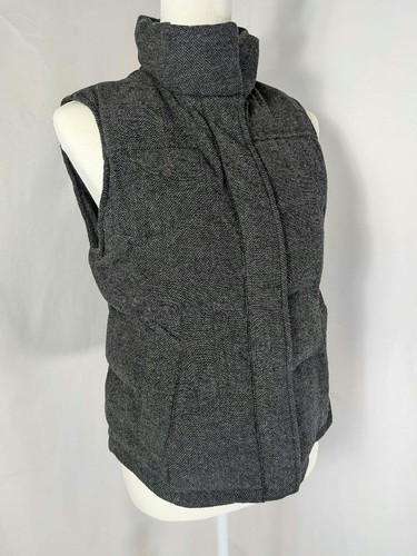 Muji wool blend batting vest - muji,
