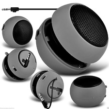 3.5mm Mini Capsule Travel Portable Rechargeable Speaker✔GREY