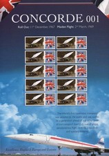 GB 2007 Business Smiler Sheet BC-123 Concorde 001 Mint MNH