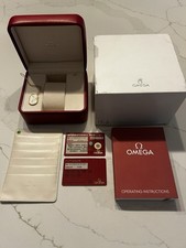 Authentic Omega Seamaster Classic Box, Papers & Instruction Manual