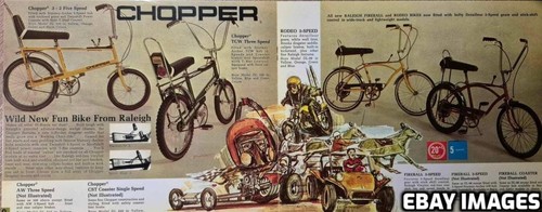 New raleigh chopper poster - raleigh,