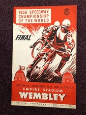 Speedway programme 1956 World