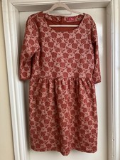 Ness Dress Size 16 Knee Length In Burnt Orange
